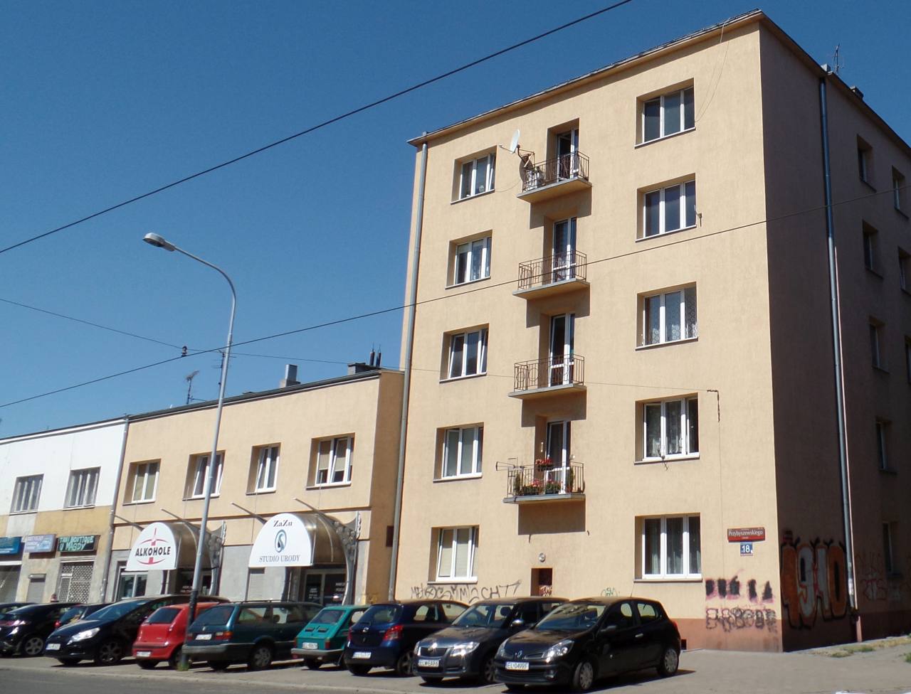 ul. Przybyszewskiego Schrony w Łodzi