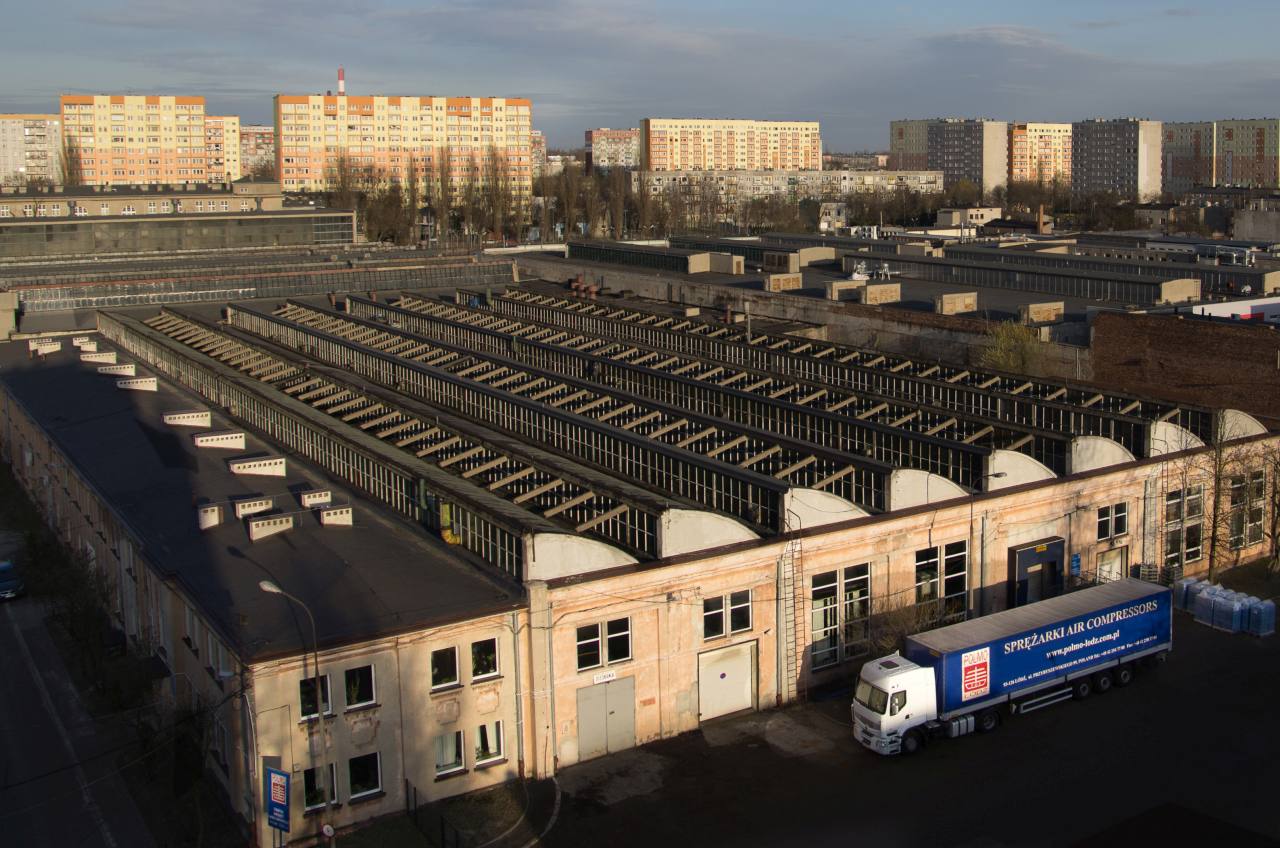 ul. Przybyszewskiego Schrony w Łodzi